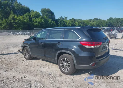 2018 Toyota Highlander Xle from USA, damaged, VIN 5TDKZRFH3JS532406